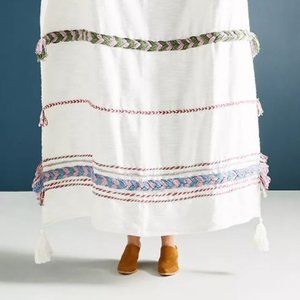 ANTHROPOLOGIE Braided Throw Blanket